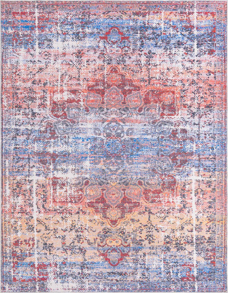 Detail image of 10' 6 x 13' Washable Renaissance Rug