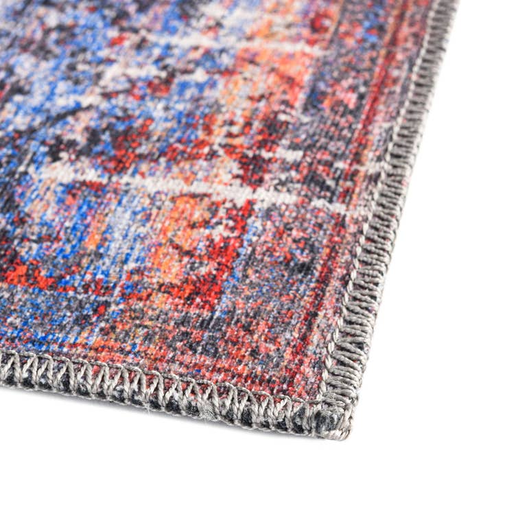 Detail image of 2' x 6' Washable Francesca Runner Rug