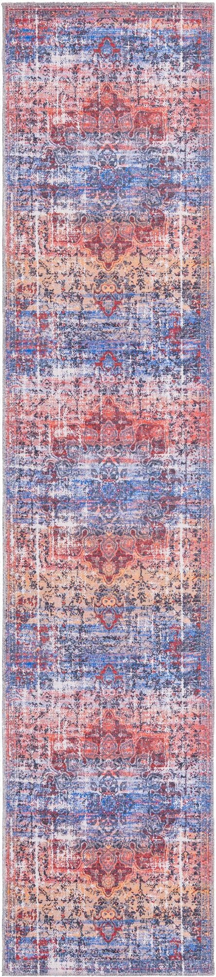 Primary image 2' 7 x 12'  Washable Renaissance Runner Rug