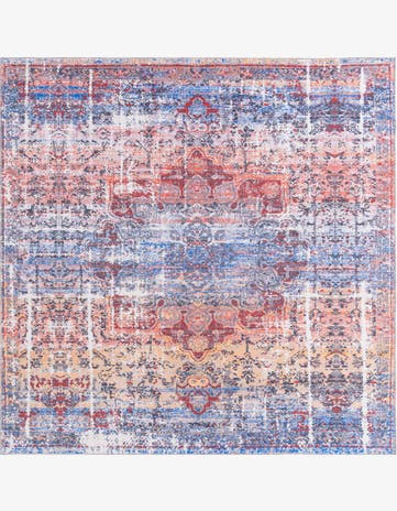 10' 6 x 10' 6 Washable Renaissance Square Rug