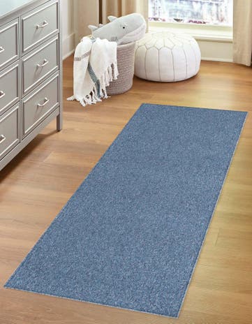 2' x 8' Everyday Solid Runner Rug