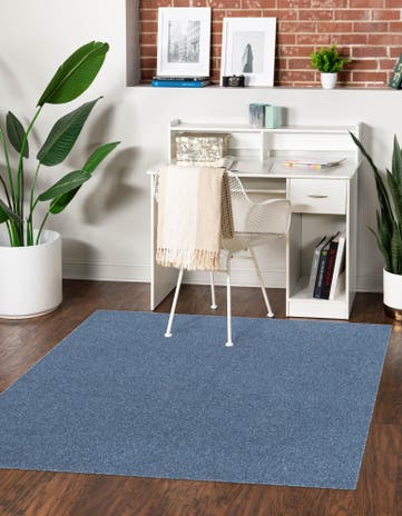 5' 3 x 5' 3 Everyday Solid Square Rug