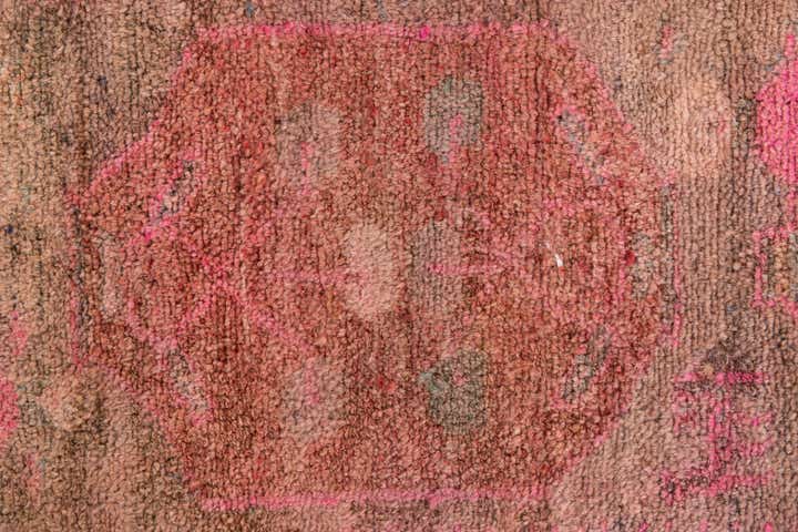 3' 5 x 7' 10 Hand Knotted Ultra Vintage Persian Wool Runner Rug