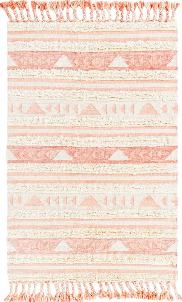 5' 1 x 8' Hand Woven Arizona Wool Rug
