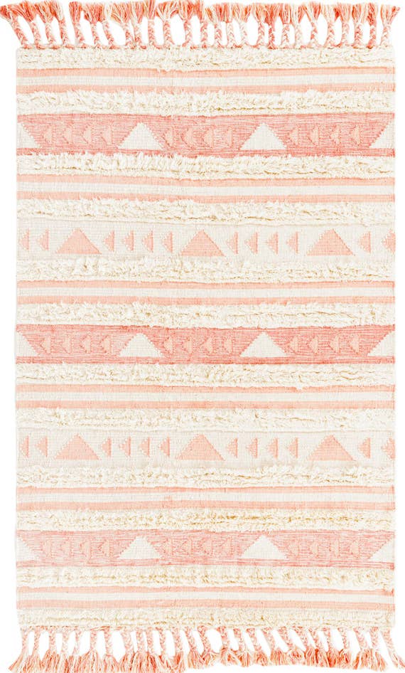 Detail image of 5' 1 x 8' Hand Woven Arizona Wool Rug