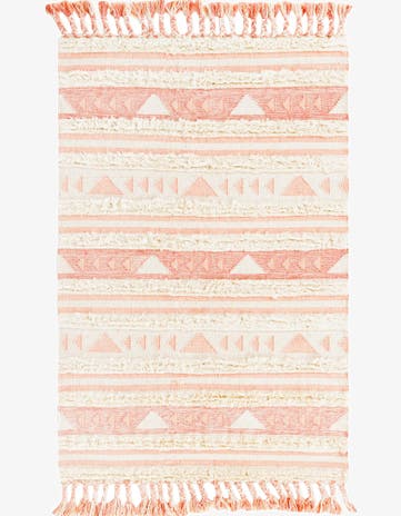 5' 1 x 8' Hand Woven Arizona Wool Rug