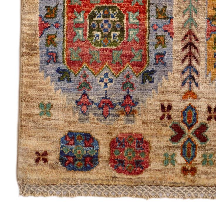 Detail image of 2' 1 x 3' 3 Hand Knotted Ariana Ziegler Rug