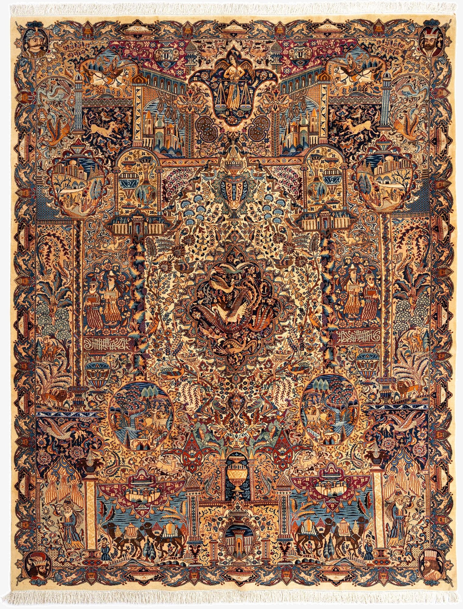 9' 9 x 12' 9 Kashmar Wool Rug