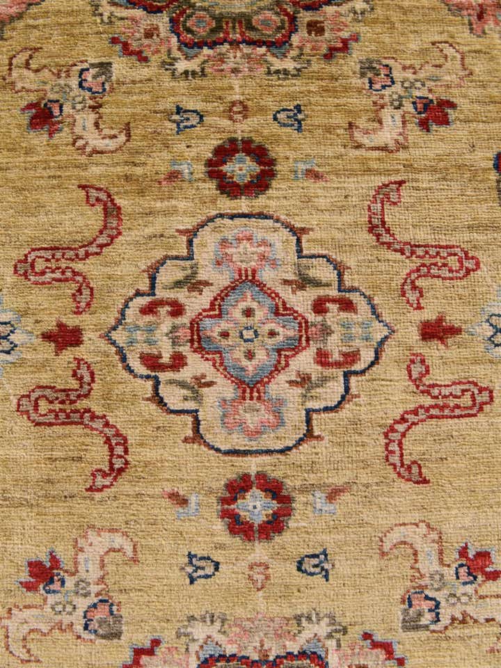 2' 11 x 9' 8 Hand Knotted Ariana Ziegler Runner Rug