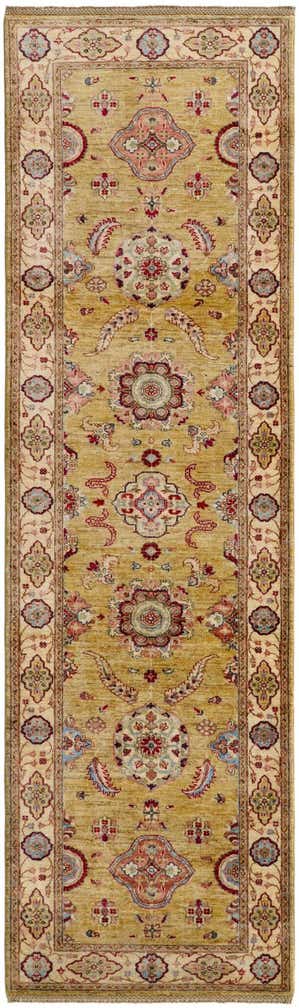 2' 11 x 9' 8 Hand Knotted Ariana Ziegler Runner Rug