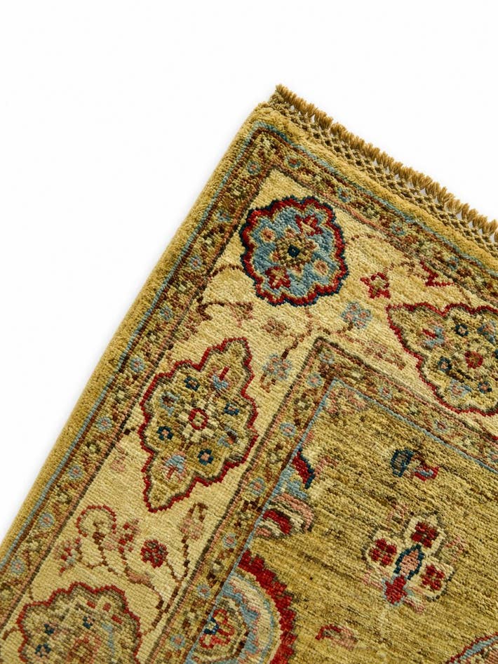 Detail image of 2' 11 x 10' 6 Hand Knotted Ariana Ziegler Runner Rug