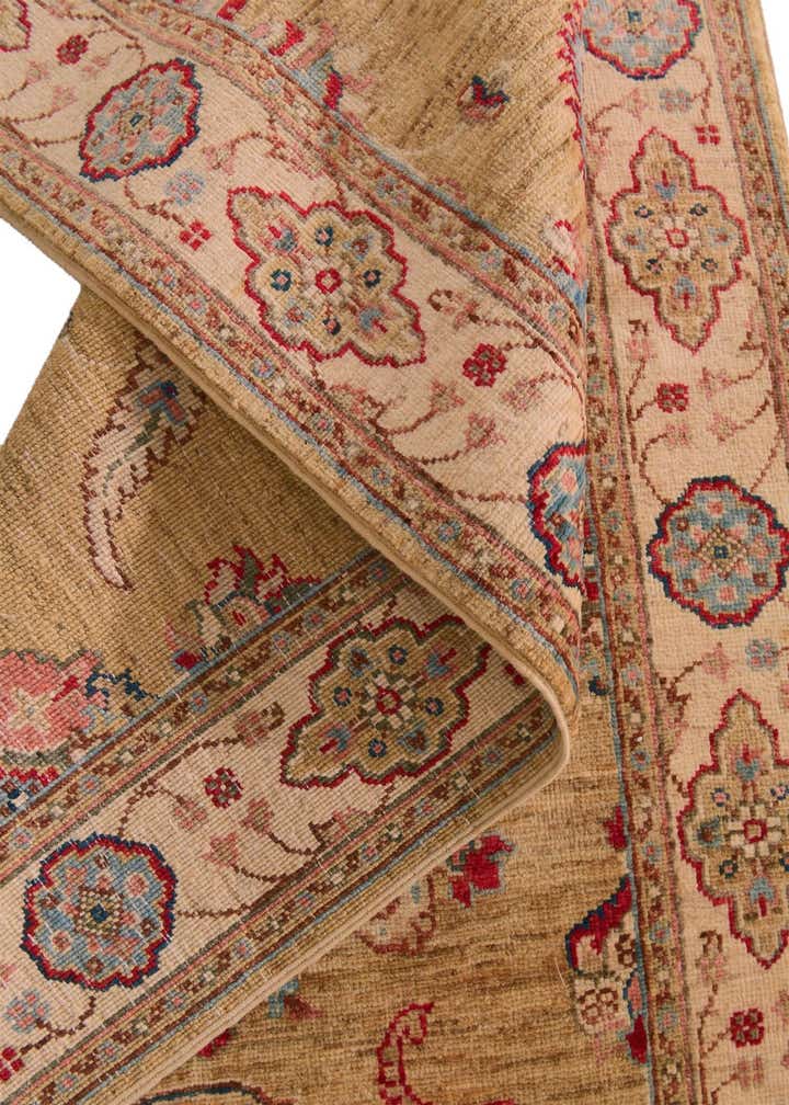 2' 11 x 10' 6 Hand Knotted Ariana Ziegler Runner Rug