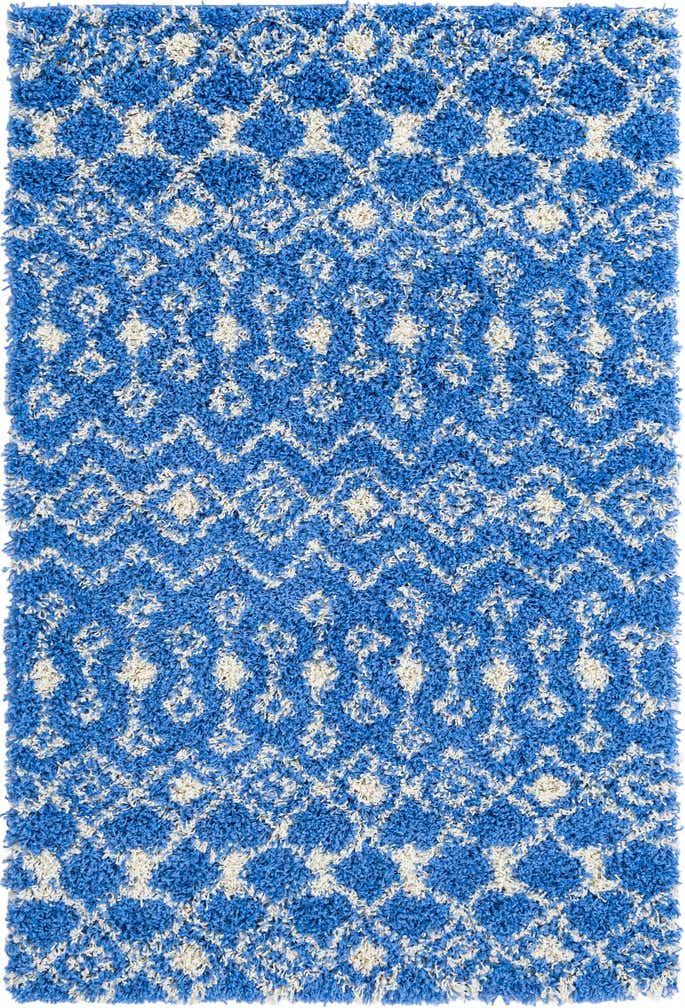 4' x 6' Bayley · Diamond Shag Rug