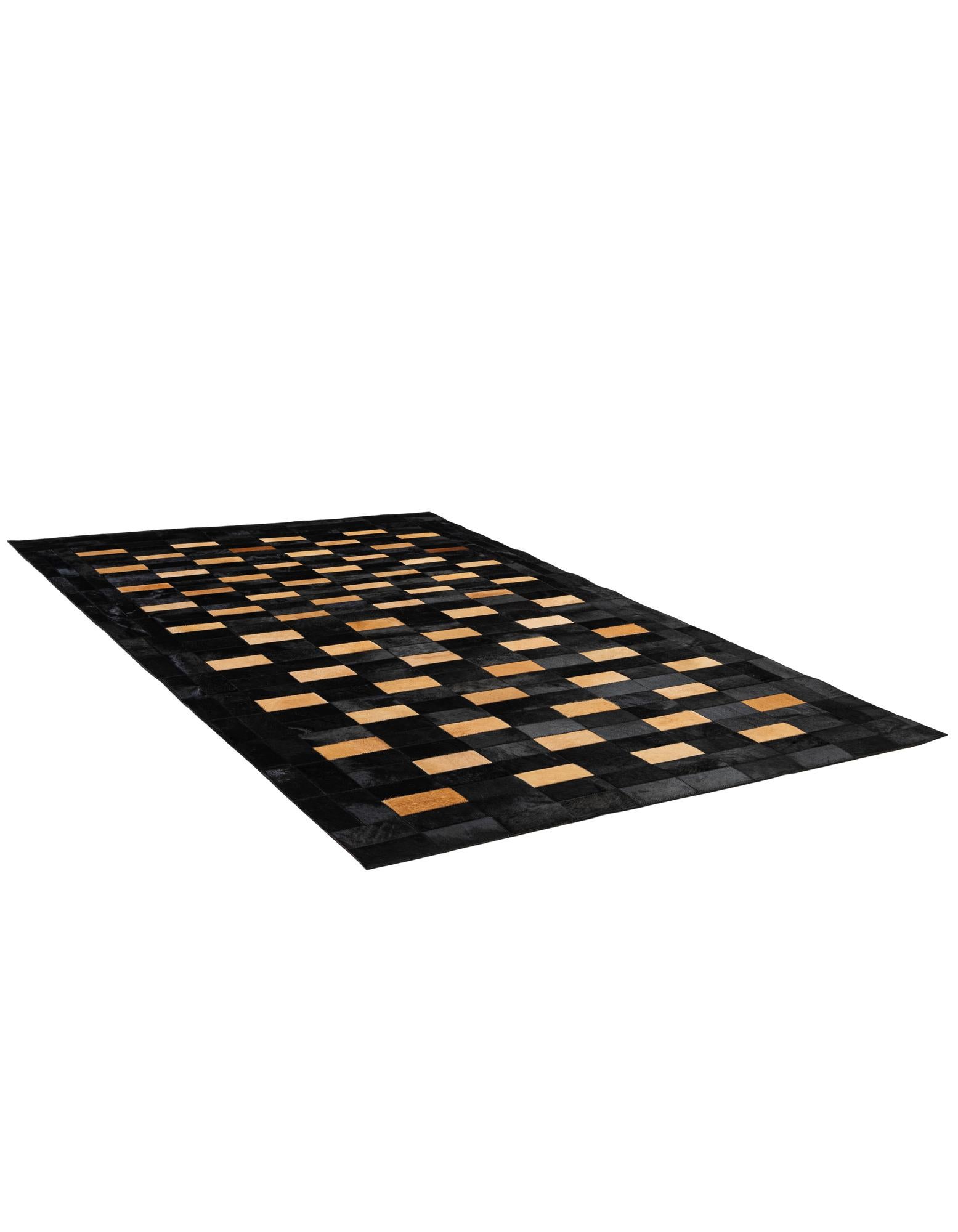 5' 1 x 7' 11 Cowhide - Patchwork Rug