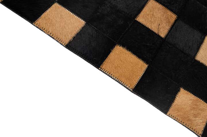 155cm x 240cm Cowhide - Patchwork Teppich