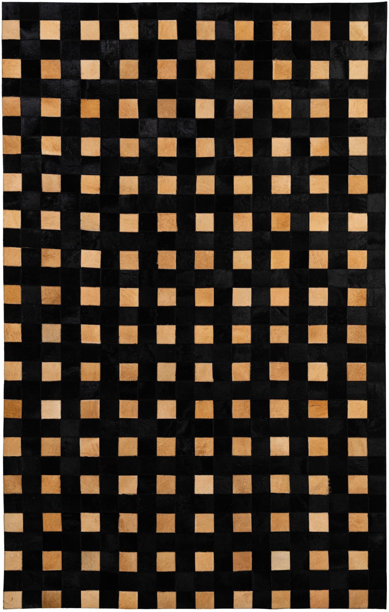 5' 1 x 7' 11 Cowhide - Patchwork Rug