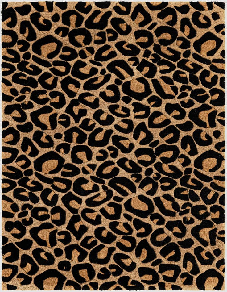 Detail image of 3' 1 x 5' 1 Hand Tufted Safari Wool Rug