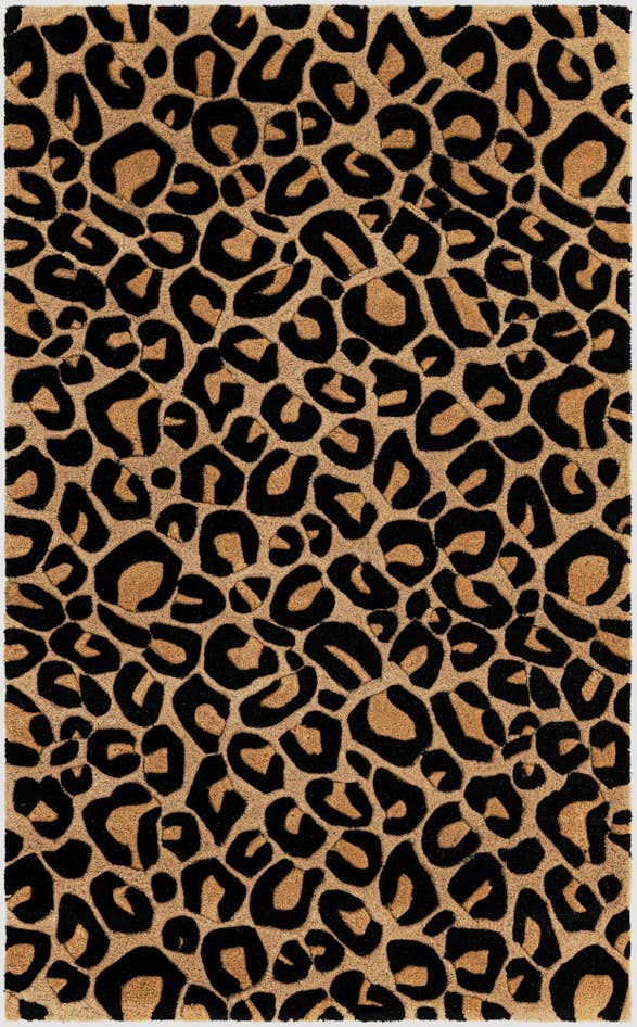 Detail image of 3' 1 x 5' 1 Hand Tufted Safari Wool Rug