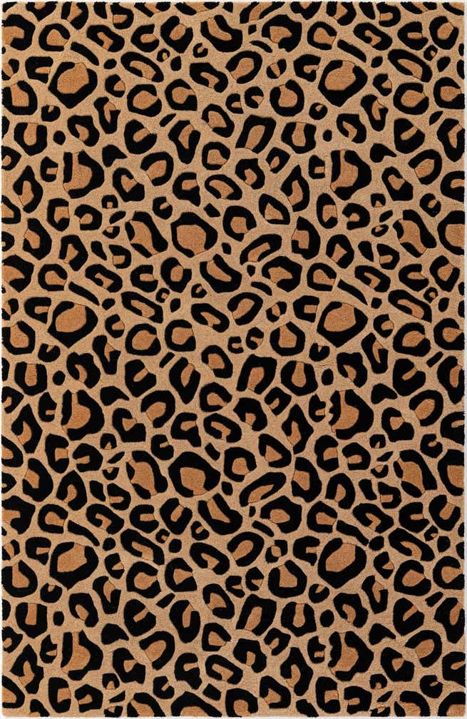 5' 1 x 8' Hand Tufted Safari Wool Rug