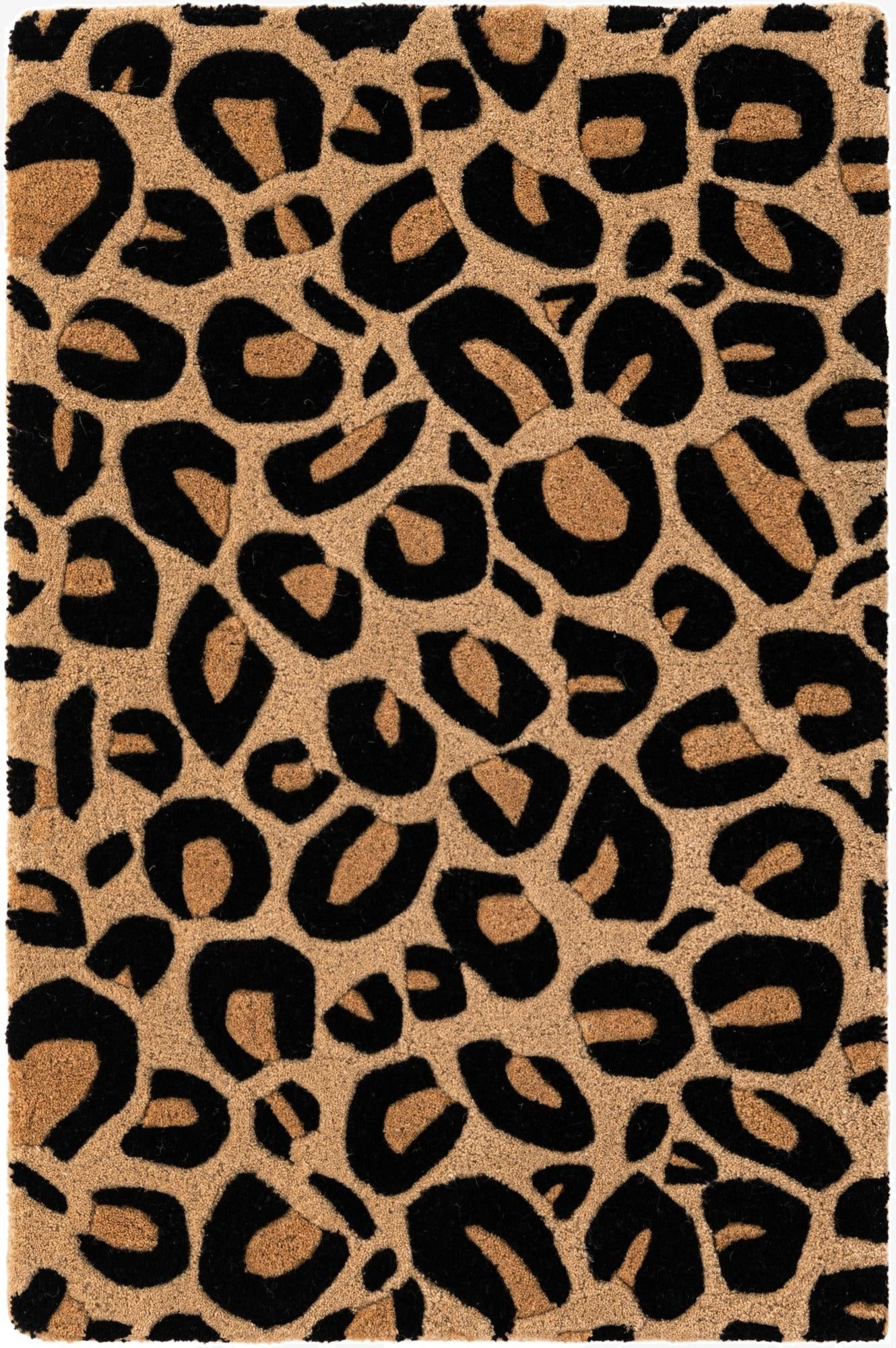 2' x 3' 1 Hand Tufted Safari Wool Rug