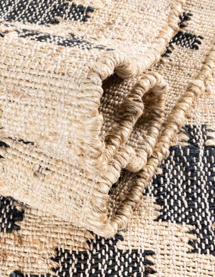 Detail image of 7' 10 x 10' Hand Woven Kala Handwoven Jute Rug