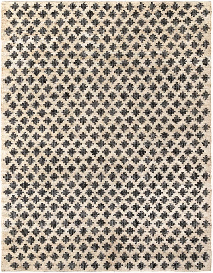 Detail image of 9' x 12' Hand Woven Kala Handwoven Jute Rug