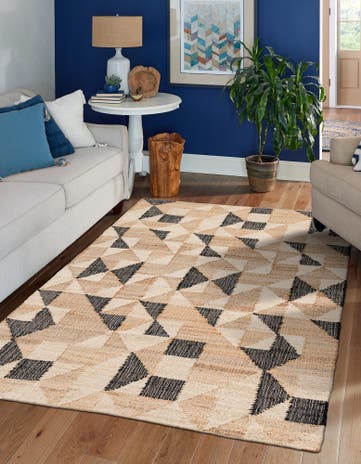7' 10 x 10' Hand Woven Kala Handwoven Jute Rug