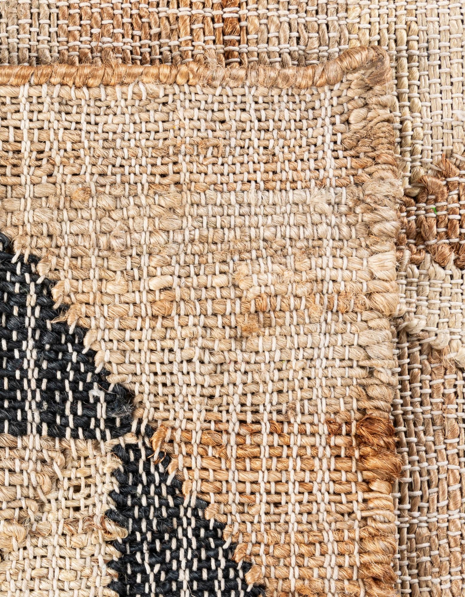 2' x 3' 1 Hand Woven Kala Handwoven Jute Rug