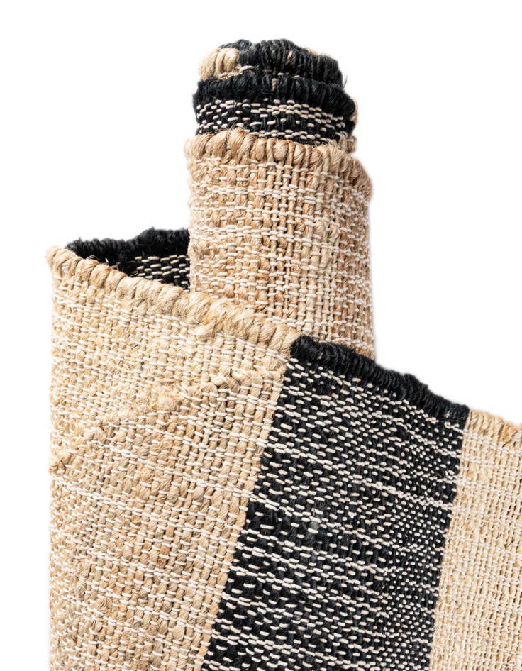 Detail image of 7' 10 x 10' Hand Woven Kala Handwoven Jute Rug