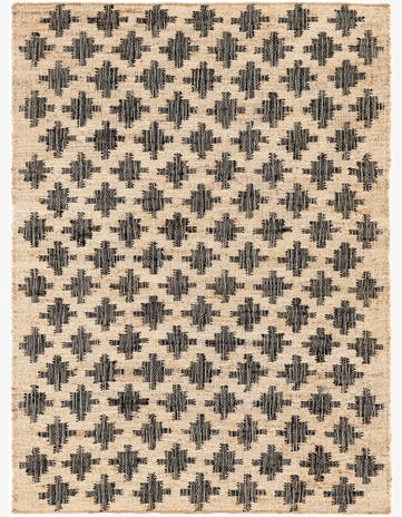4' 2 x 5' 7 Hand Woven Kala Handwoven Jute Rug