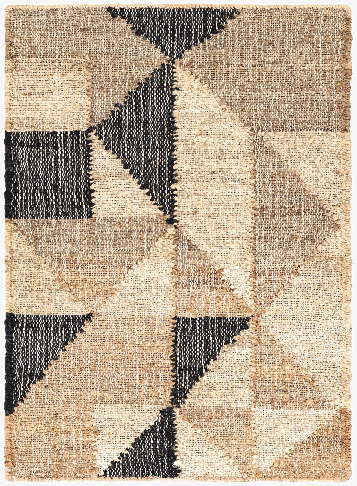 2' x 3' 1  Hand Woven Kala Handwoven Jute Rug