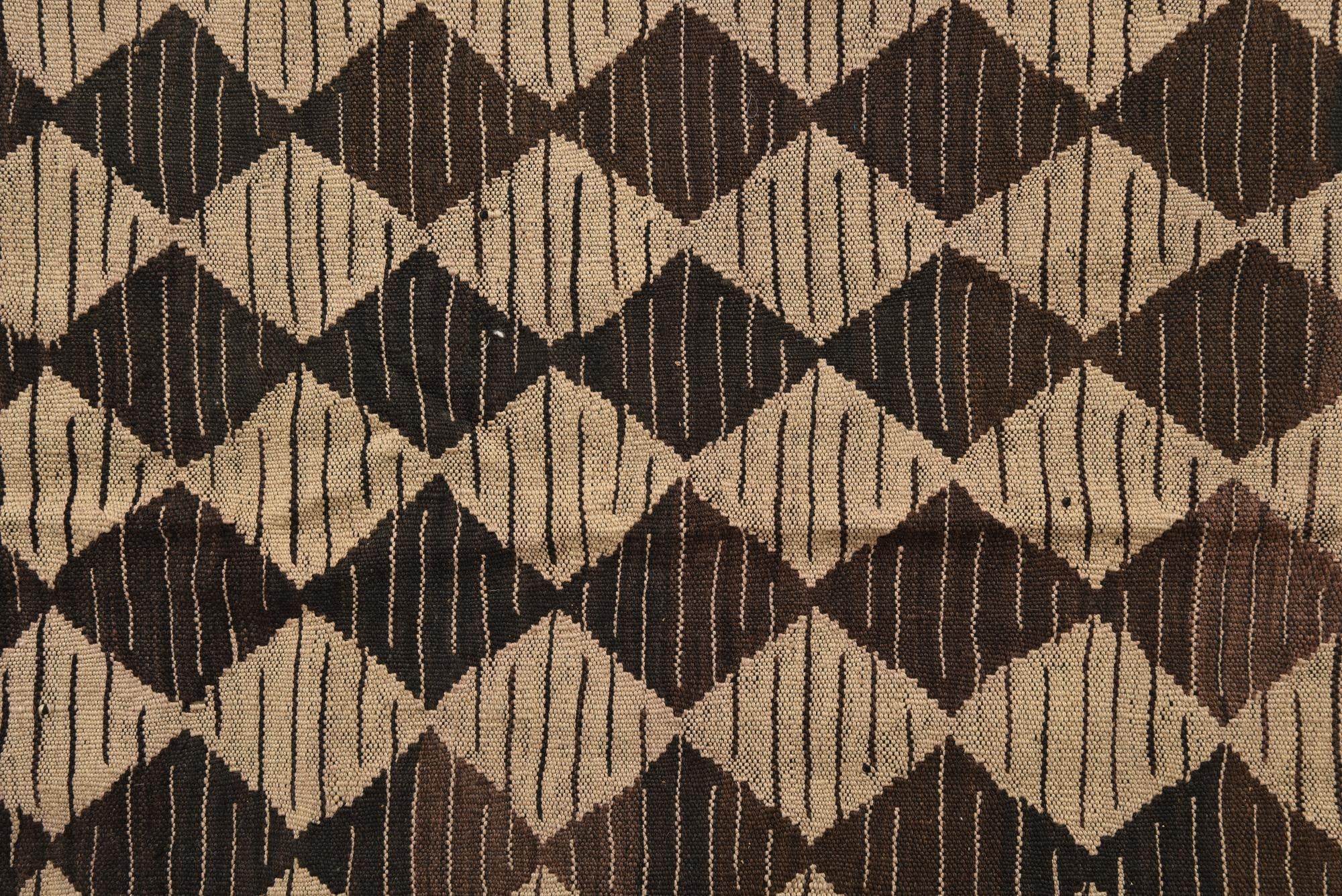 5' x 6' 4 Hand Woven Kilim Modern Wool Rug