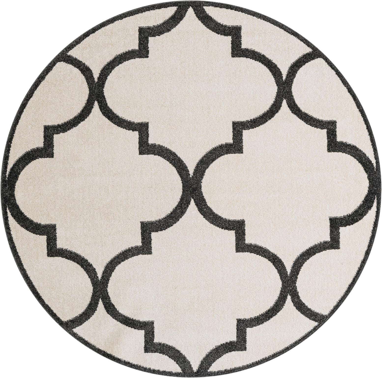 6' x 6' Lattice Round Rug