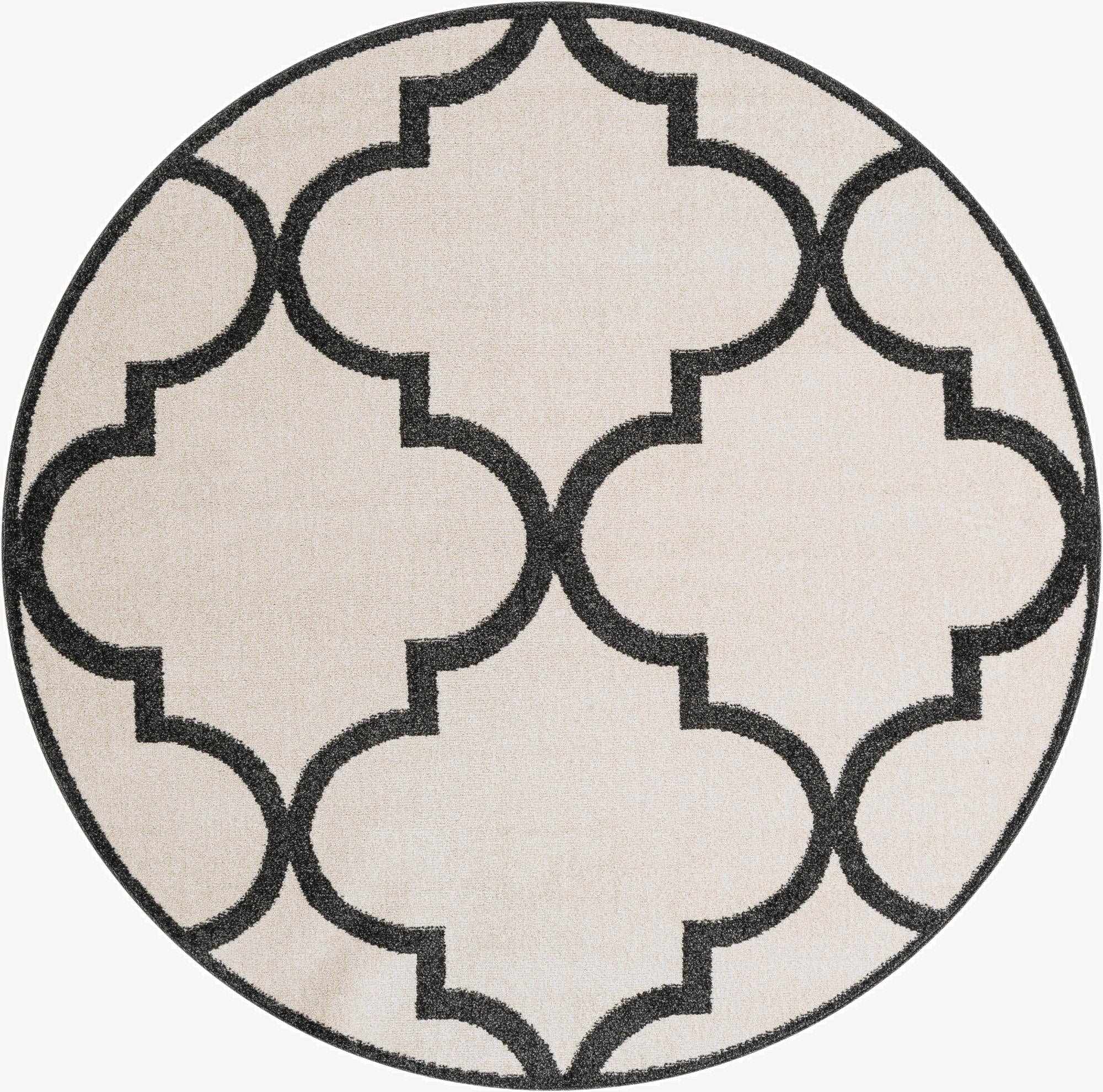 6' x 6' Trellis Round Rug