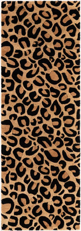 Detail image of 2' x 6' 1 Hand Tufted Safari Wool Runner Rug