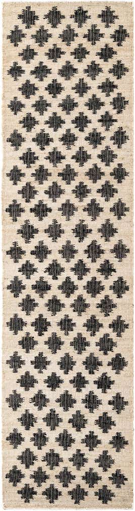 2' 7 x 10' Hand Woven Kala Handwoven Jute Runner Rug