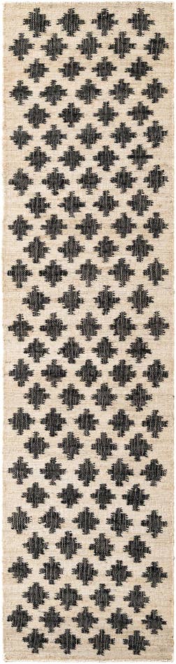 Detail image of 2' 7 x 10' Hand Woven Kala Handwoven Jute Runner Rug