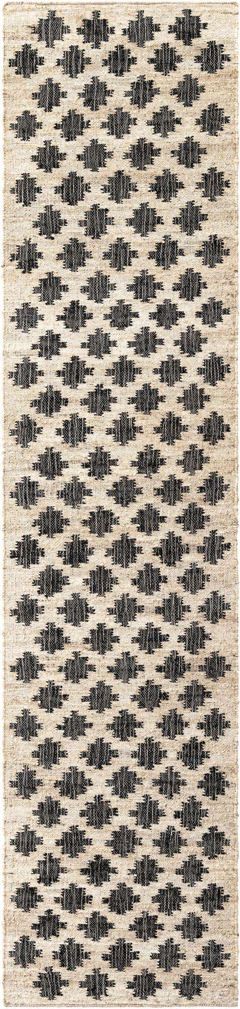 2' 7 x 12' Hand Woven Kala Handwoven Jute Runner Rug