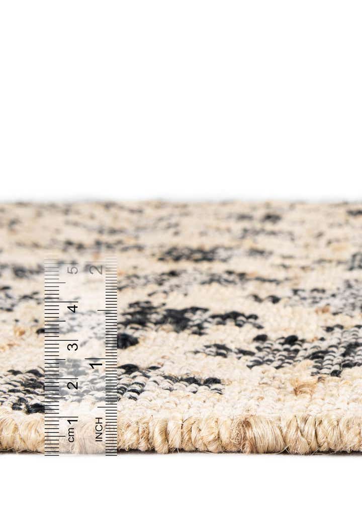 2' 7 x 10' Hand Woven Kala Handwoven Jute Runner Rug