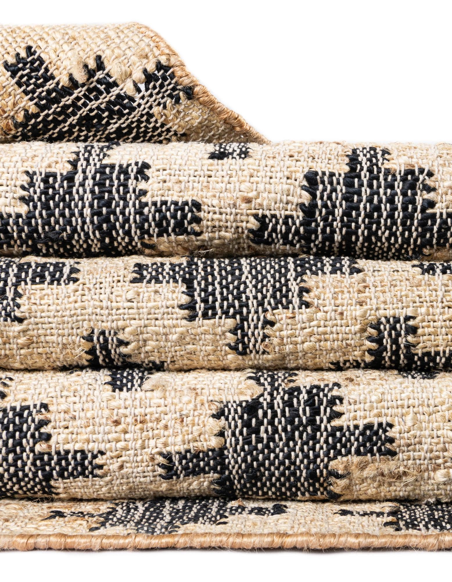 2' 7 x 12' Hand Woven Kala Handwoven Jute Runner Rug