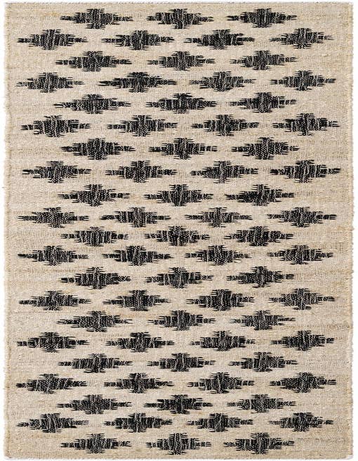 Detail image of 2' x 8' Hand Woven Kala Handwoven Jute Runner Rug