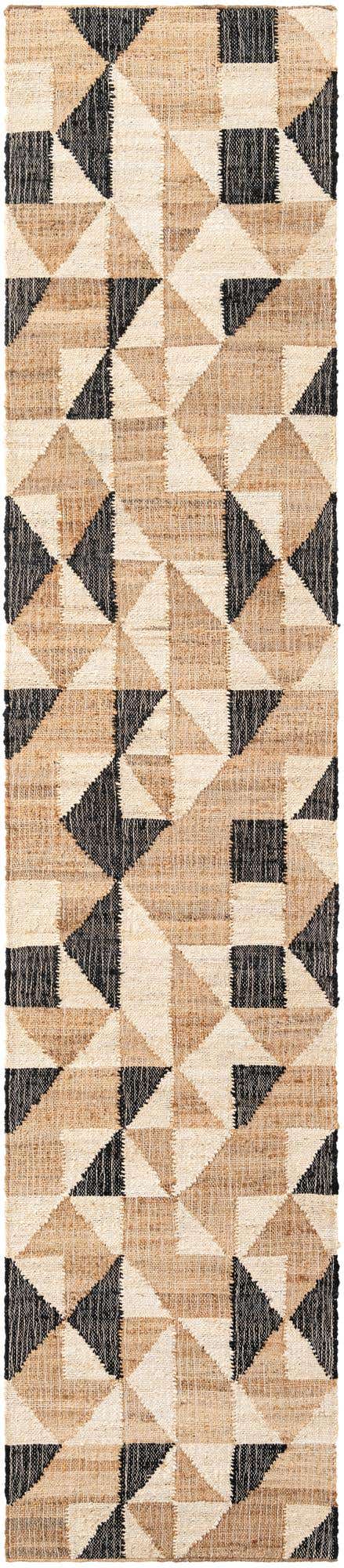 2' 7 x 12' Hand Woven Kala Handwoven Jute Runner Rug