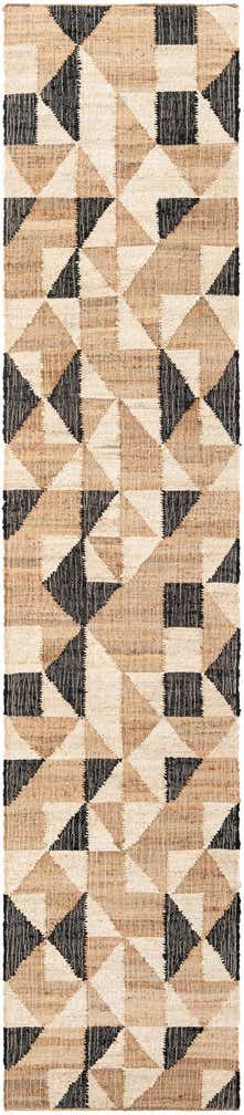 2' 7 x 12' Hand Woven Kala Handwoven Jute Runner Rug