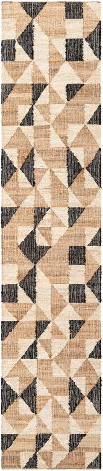 Detail image of 2' 7 x 12' Hand Woven Kala Handwoven Jute Runner Rug