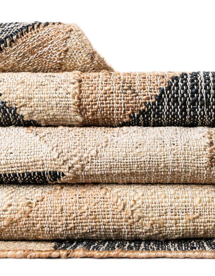 2' x 6' 1 Hand Woven Kala Handwoven Jute Runner Rug
