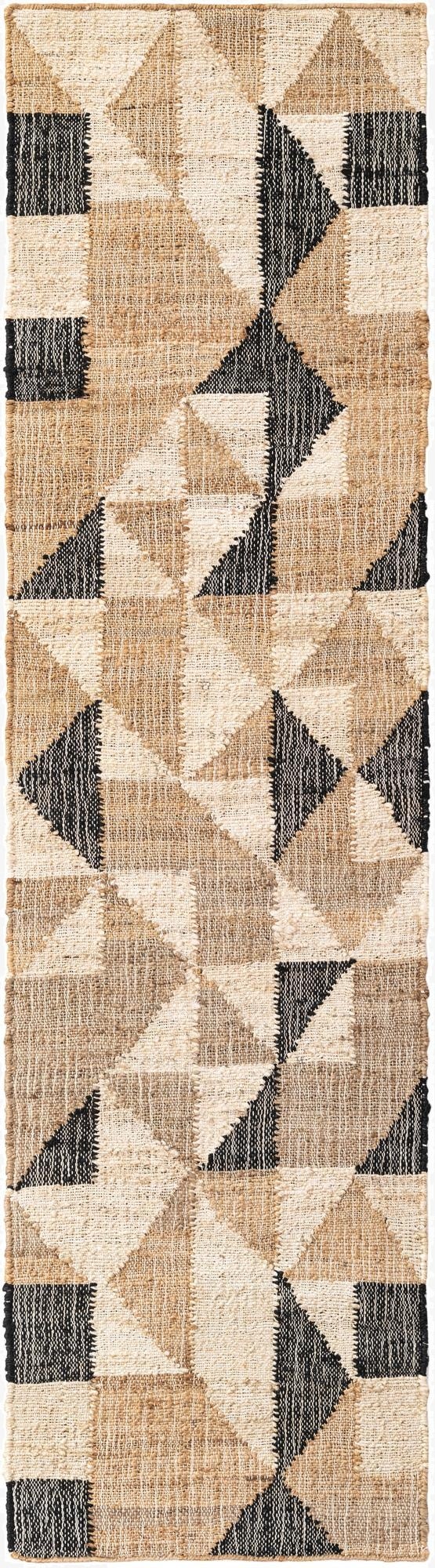 2' x 8'  Hand Woven Kala Handwoven Jute Runner Rug