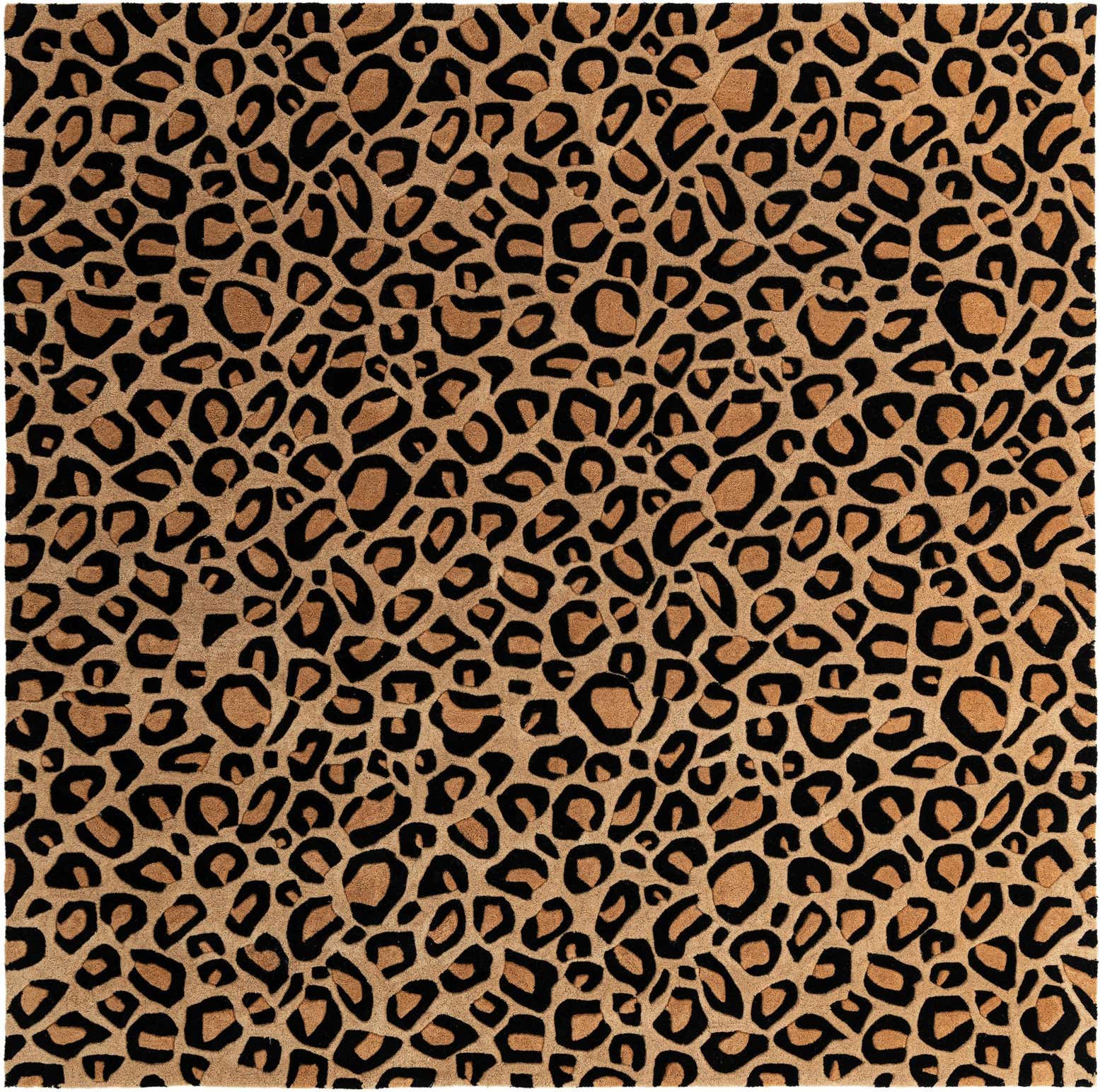 7' 10 x 7' 10 Hand Tufted Safari Wool Square Rug