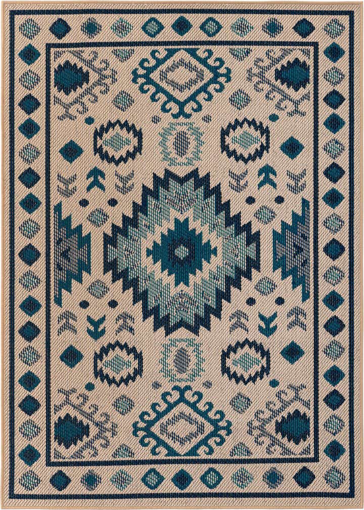 4' x 6' Easy-Clean Baja Indoor / Outdoor Rug