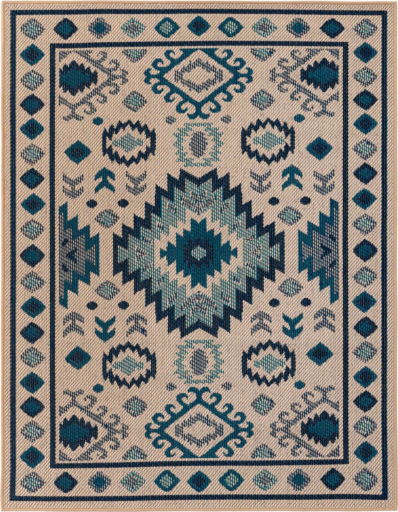 4' x 6' Easy-Clean Baja Indoor / Outdoor Rug