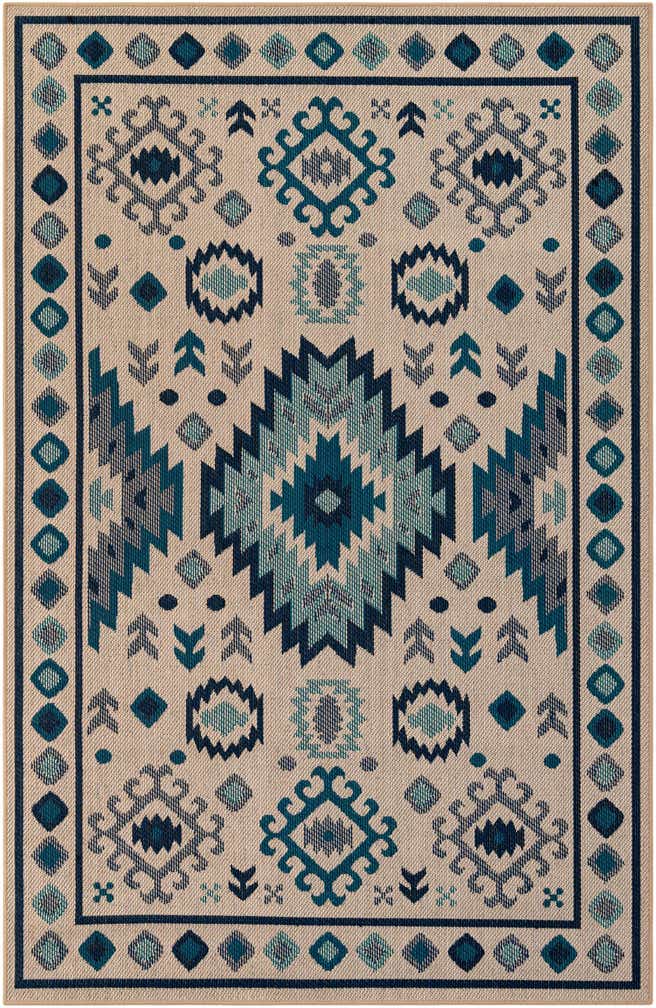 6' x 9' Easy-Clean Baja Indoor / Outdoor Rug